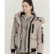 NATIONALGEOGRAPHIC N224WDW930 여성 타루가 퍼 트리밍 후디 구스다운 점퍼 BEIGE, 090