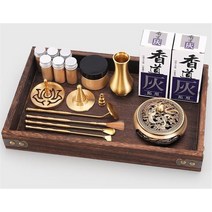 향전 젠 인센스 버너 왁스 멜트 아로마 장식 용품 씰 몰딩 도구, 24.36