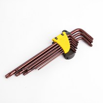 JH+고급형 9종 육각 별렌치 홀 17.5cm 별홀렌치 수공구_S/N:88+48F86B ; 랜치 각렌치 육각렌치세트 수공구 볼렌치 별홀렌치 렌쯔 렌치 육각렌치 별