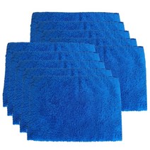 하트민 컬러 극세사 물먹는 행주 파랑, 만능클리너 파랑(30*40), 20개