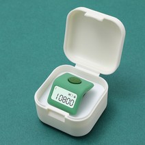 불교 계수기 손가락계수기 불교용품 108배카운터 미니카운터 템플스테이 불교 컬러계수기, 초록, 1