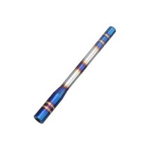 카오디오 기어봉 car antenna short radio antenna 알루미늄 합금 자동차 액세서리 ford fiesta focus peugeot citroen 13, 반 구운 블루