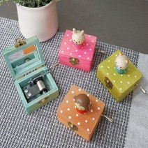 애니멀 수동 오르골 (4 TYPE), 곰돌이