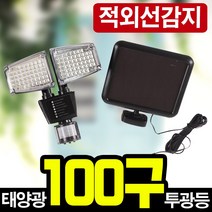 태광조명 태양광 100구 투광등, 100구 투광등(적외선감지)