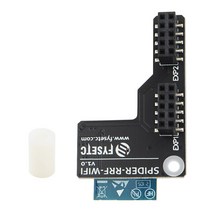 가성비 휴대성 모듈 노출 된 외부 안테나 RRF-Wifi Sprider V1.0 1.1 Voron 2.4 메인 보드 3D 프린터 마더 보드와 호환 가능 호환, 01 Black