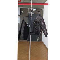 교복점 수납 높이조절폴행거 거실 행거봉 파이프옷걸이 폭조절행거 옷말리기 이동식옷행거 옷걸이스탠드, 1단 폴행거