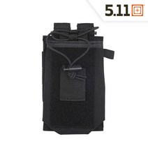 [5.11 택티컬] 라디오 파우치 (블랙), 단품