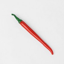 재미있는 고추 볼펜(빨강) 0.5mm 디자인 중성볼펜