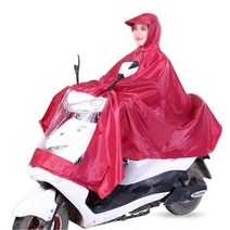 전면부 투명창 EVA 재질 스쿠터 우비 FREE SIZE 3컬러