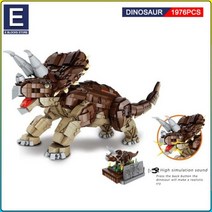 호환 테크닉 중국레고 쥬라기 공원 공룡 세계 블록 레고 브라키오사우루스와 MOC 벽돌 세트 남아 장난감 크리스마스 선물, 6203 1976pcs