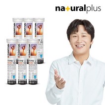 내츄럴플러스 잔티바 프리미엄 발포 비타민C 1100 4500mgX20정 6통, 20정 x 6통, 4500mg