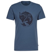 Fjällräven 피엘라벤 아크TIC FOX 티셔츠 남성 - INDIGO 블루5637913688