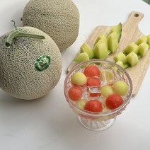 두들리 프리미엄 머스크멜론 국내산 당도선별, 1수 2kg 내외