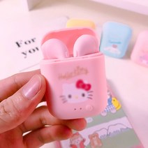 산리오 쿠로미 마이멜로디 귀여운 시나모롤 무선 이어폰 블루투스 가성비 캐릭터 이쁜, 케이티 캣 + 표준