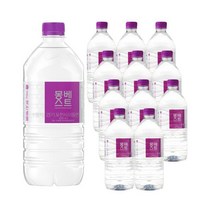 몽베스트 MONTBEST 생수전문배송 싱글족 1L 12병 캠핑 헬스, 1세트