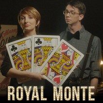 Magic Makers Royal Monte Giant 3 Card Set 자이언트 대형 카드 세트 3in1 미국 마술도구 트릭용품 세트