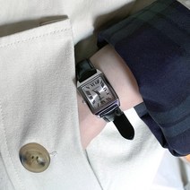 카시오 클래식 스퀘어 로마 사각 가죽시계