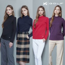 밀레골프 이월 밀레골프 소프트터치 기모 모크넥 4종세트 여성용
