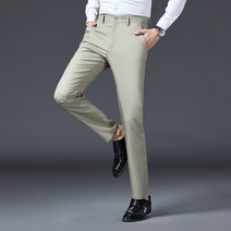 DFMEI 춘추 남성 캐주얼 팬츠 남 와이드 스트레이트 남 트렌드 스타일리쉬 남성 비즈니스 팬츠 패션