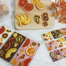 웜푸드 바크초콜릿 재료 키트 낱개상품 bark chocolate kit, 레몬스틱청
