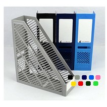 파일 꽂이 데스크 PP 화일 홀더 서류 박스 있어빌리티, 그린