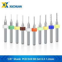 드릴 철판절단기 미니 PCB 드릴 비트 10pcs 0.11.2mm 카바이드 건 18 3939PCB 인쇄 회로 기판 구멍 커터 용, 09 10PCS 0.5mm