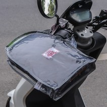 [전동킥보드] 전기 바이크 오토바이 장갑 겨울 따뜻한 핸들 커버 페달 운전 배터리 자동차 두꺼운 바람과 차가운 손 보호, [11] PVC 투명한 방수 장갑을 가진 밝은 분홍색, [01] 하나의 크기는 모두 맞는
