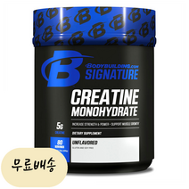 바디빌딩 크레아틴 모노하이드레이트 무맛 400g [미국 직배송], 1개