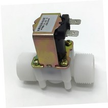 게이트 버터블라이 밸브 솔 벨브 플라스틱 전자기 레노이드 물 전환 장치 일반적으로 폐쇄, 12VDC