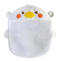 키저스 다용도 목욕 용품 정리 메쉬 그물망+흡착판, 화이트, 1개