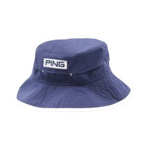 2023 상품 PING 핑 골프 벙거지 모자 워터 리플렌트 버킷햇 남성용 HW-P2307, 2.네이비