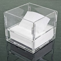 투더 테이블 냅킨함 아크릴 냅킨함 리필용 냅킨함 케이스, 10개
