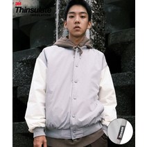 TRAVEL 3M 신슐레이트 바시티 자켓 그레이 THINSULATE VARSITY PADDING JACKET GRAY