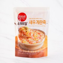 [메가마트]소프트밀 새우계란죽 420g, 1개