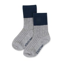 오가닉맘 (아동) 골지블루장목양말(MGZ7SC08) 아동양말 가을양말