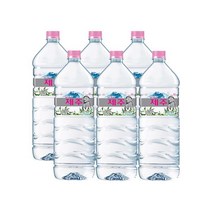 DAE 휘오 제주V워터 2L X 6개 생수, 1