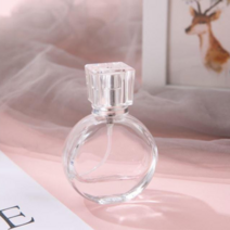 향수 공병 케이스 25ml 3가지 색상 향수만들기, 3.투명(크리스탈)