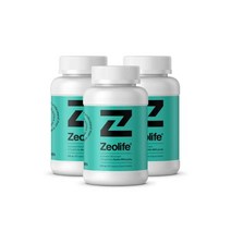 체중조절 Zeolite Activated Micronized Clinoptilolite 96% Purity. Ultra FINE 3 Bottles with 60 Capsules E