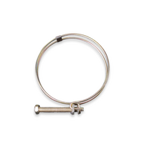 철사밴드 14-100mm 호스밴드 클램프 호스고정, 100mm