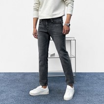 히트 히든밴딩 워싱데님 청바지 - 4color