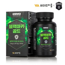 비타민마을 강철부대 초고함량 블랙마카 골드 180정 2개월분, 1박스
