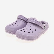 (국내매장판) 크록스 털신 클래식 라인드 클로그 CRS203591 LAVENDER/LAVENDER