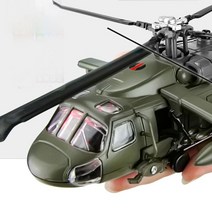 대한민국 육군 UH-60 블랙호크 헬기 헬리콥터 모형 UH60 -735056NH, 스마일송쿠 본상품선택