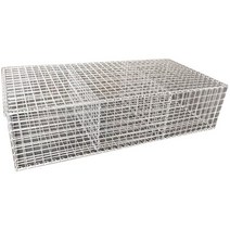 돌망태 석축쌓기 개비온석 돌클립 옹벽 사각 클램프, 메쉬 5x10cm  1x0.3x0.3m