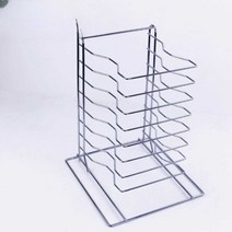 제빵 트레이 업소 랙 피자 쿠키 팬 다층 스텐 도우 거치대, 8단 건조대