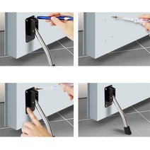 국산 튼튼 도어스토퍼 문닫힘방지 고정장치 소형 현관문클로져 도어클로즈