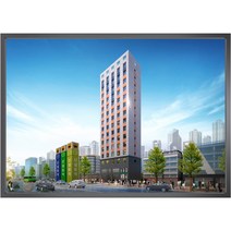 지하철역 신설동역 주상복합 오피스텔 투시도, 블랙