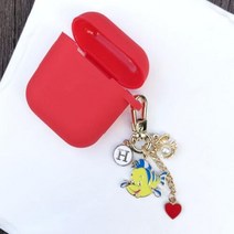 아트박스/링가 언더더씨 플라운더 이니셜 키링-에어팟키링, C