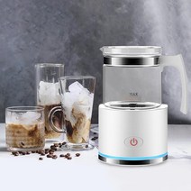 우유 거품기 휘핑기 스팀기 데우기 멸균 밀크프로더 자동 450ml 따뜻한 기선 커피, 없음