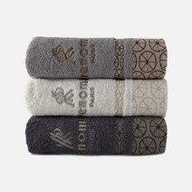 한미타올 고급 뱀부 타올 호텔 수건 샤워 타월 대나무 죽향 원형 레노마 돌 답례품 타월 먼지없는 세트 도매, 골고루(랜덤)